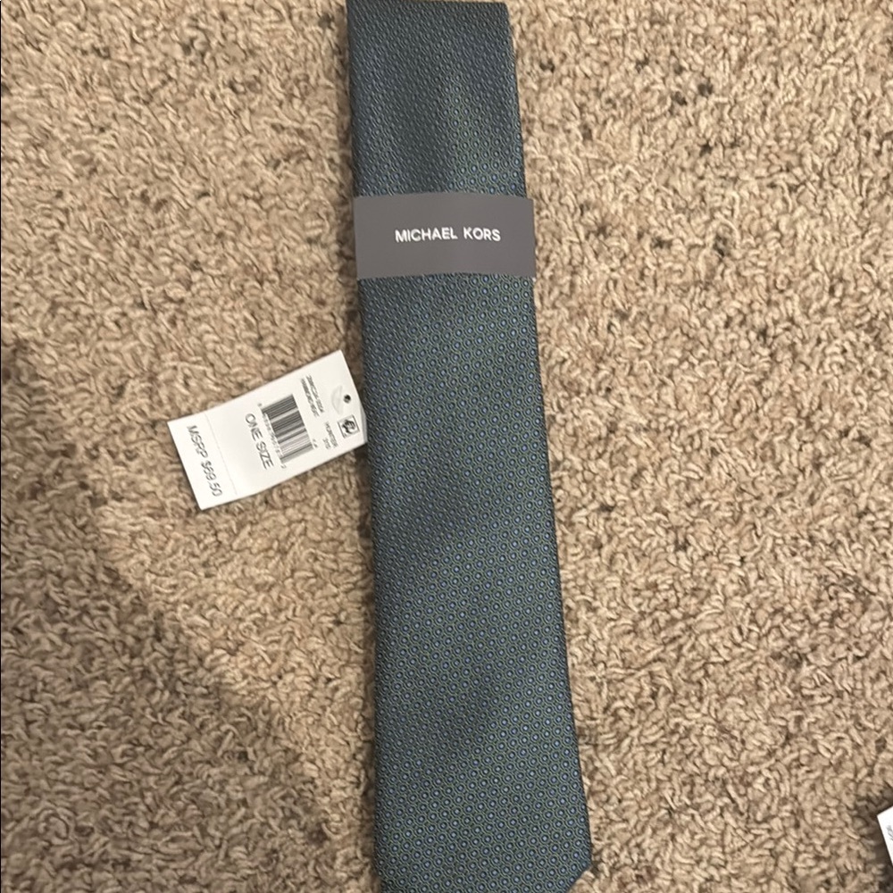 Michael Kors Blue Necktie Classic Accessory